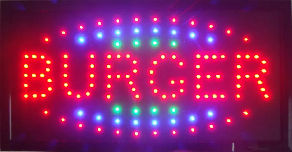 10*19 inch indoor usage LED Burgers sign /energy saving led sign /led open sign /led advertising window sign
10*19 inch indoor usage LED Burgers sign /energy saving led sign /led open sign /led advertising window sign