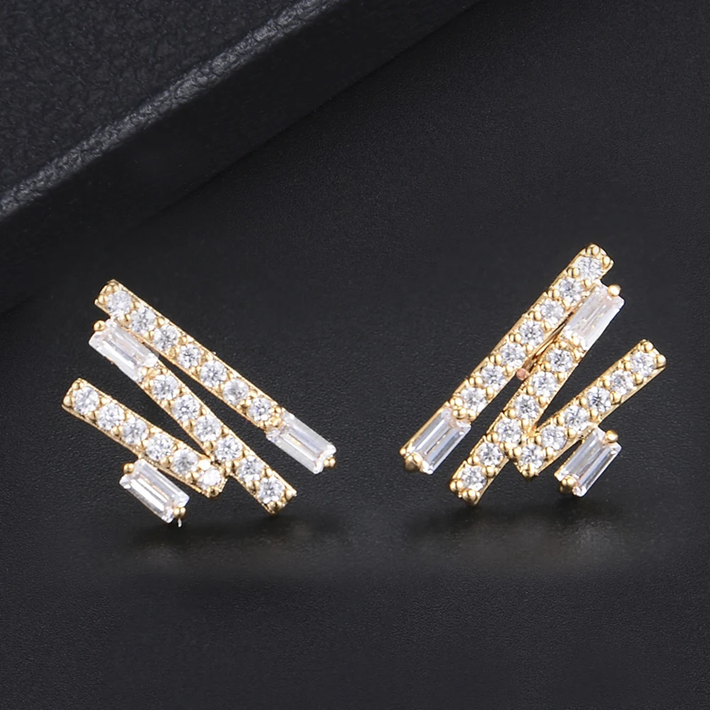 GODKI 14MM Elegant Cubic Zirconia Stud Earrings for women Wedding Danity Earrings boucle d'oreille femme Jewelry Accesorios 2018
GODKI 14MM Elegant Cubic Zirconia Stud Earrings for women Wedding Danity Earrings boucle d'oreille femme Jewelry Accesorios 2018