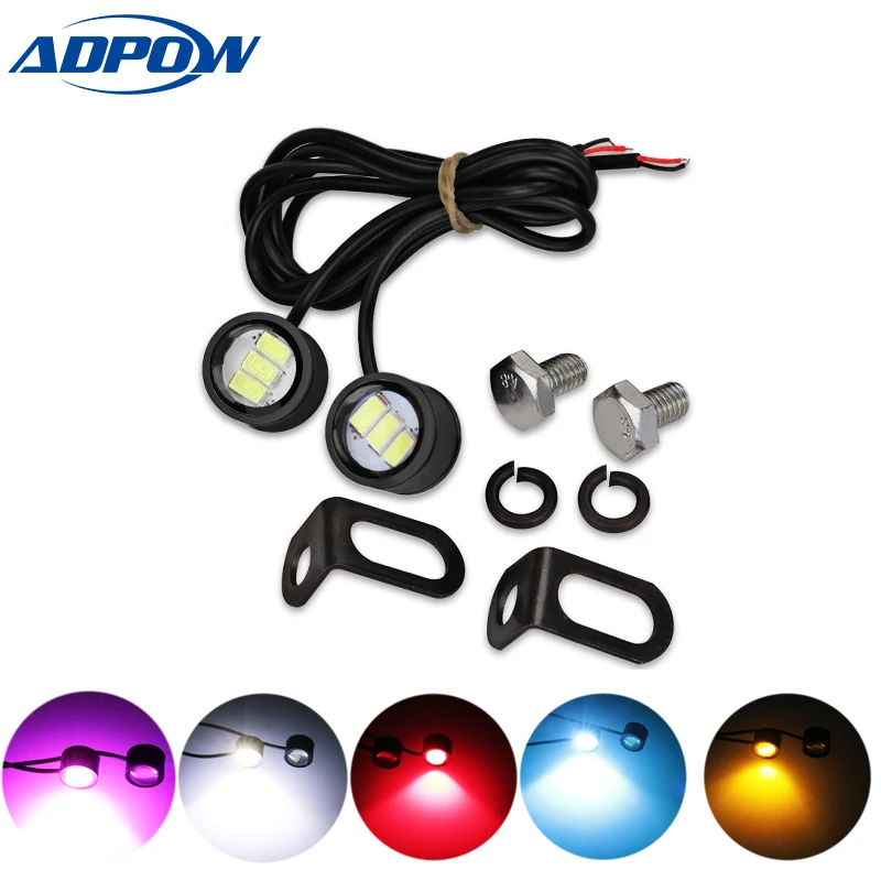 2PCS 12V Motorcycle LED Mirror Rear View Warming Flash Decorative Strobe Light Lamp 7 Color Warning Brake Light Lamp
2PCS 12V Motorcycle LED Mirror Rear View Warming Flash Decorative Strobe Light Lamp 7 Color Warning Brake Light Lamp