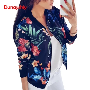 Women Jacket Fashion Ladies Retro Floral Zipper Up Bomber Jacket Casual Coat Autumn Spring Print Outwear Women Clothes 2020
Women Jacket Fashion Ladies Retro Floral Zipper Up Bomber Jacket Casual Coat Autumn Spring Print Outwear Women Clothes 2020