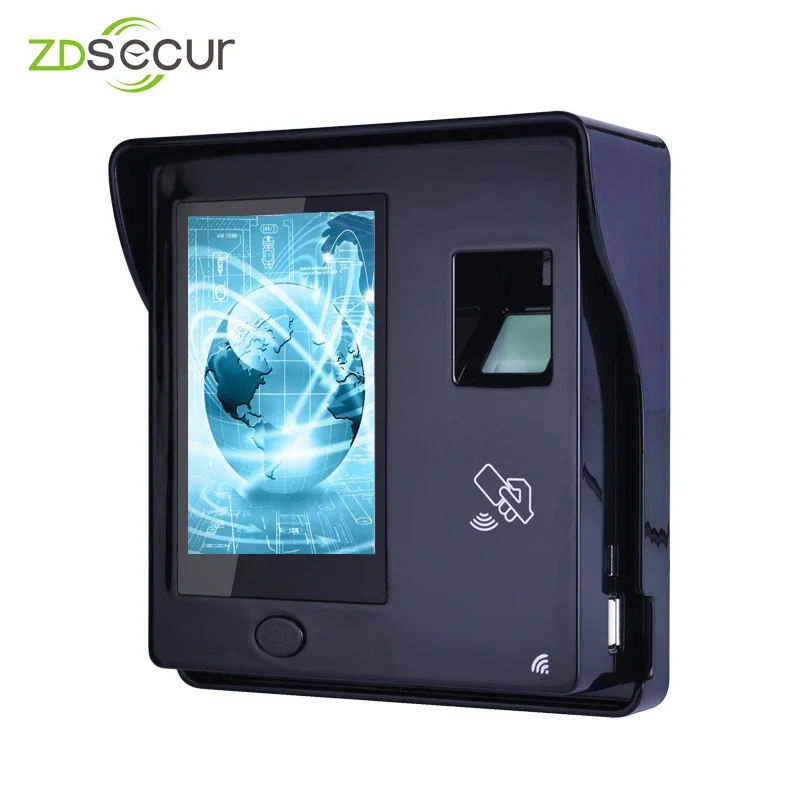 Professional Linux OS 4"Touch Screen Fingerprint and IC Card Access Control Machine with Free software
Professional Linux OS 4"Touch Screen Fingerprint and IC Card Access Control Machine with Free software