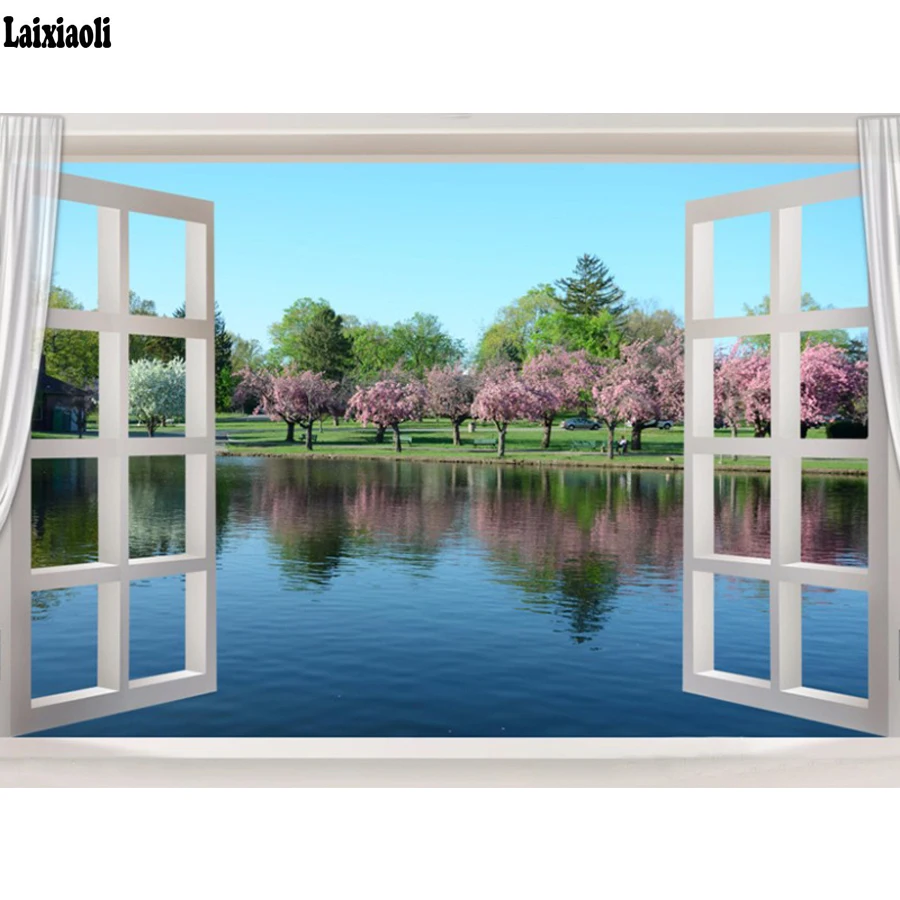 3d ,DIY,Diamond Embroidery,window outside Landscape Diamond Painting,Cross Stitch,Rhinestone Mosaic ,Full,Round/square drills
3d ,DIY,Diamond Embroidery,window outside Landscape Diamond Painting,Cross Stitch,Rhinestone Mosaic ,Full,Round/square drills