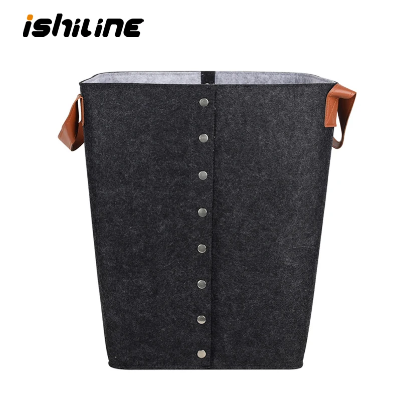Felt Storage Basket with Open Buttons Dirty Clothes Laundry Basket Foldable Clothing Bags Child Kids Toys Organizer Hamper Box
Felt Storage Basket with Open Buttons Dirty Clothes Laundry Basket Foldable Clothing Bags Child Kids Toys Organizer Hamper Box