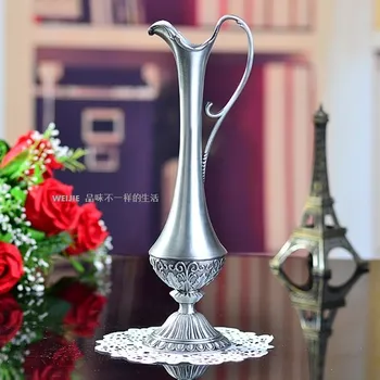 Handwork Chinese color metal selling hot pewter plated metal flower vase for home Decoration Tibetan Silver Brass
Handwork Chinese color metal selling hot pewter plated metal flower vase for home Decoration Tibetan Silver Brass