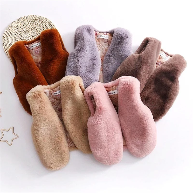Artiflcial Fur High Imitation 99% Rex Rabbt Fur Baby Vest Outwear Vest Waistcoats Girls Autumn Fashion Solid Color Vests
Artiflcial Fur High Imitation 99% Rex Rabbt Fur Baby Vest Outwear Vest Waistcoats Girls Autumn Fashion Solid Color Vests