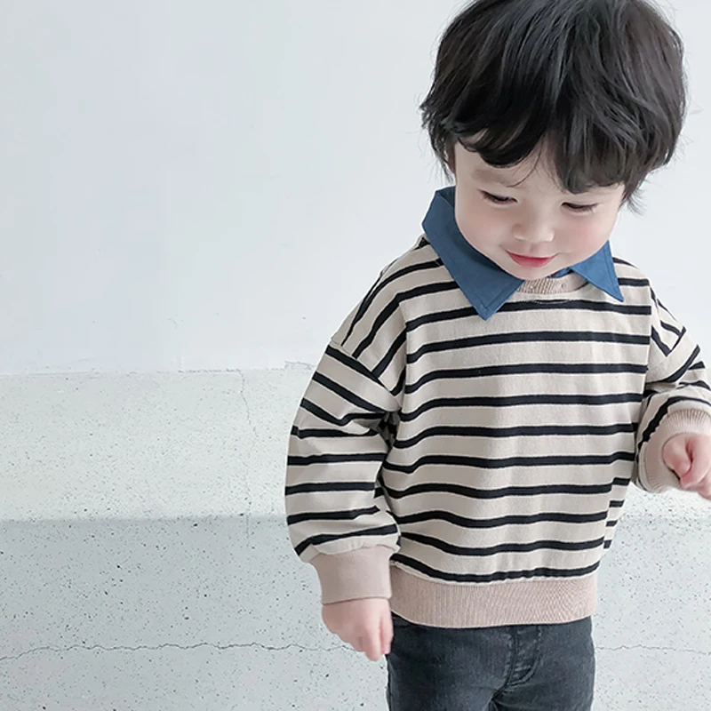Фото 2019 Новое поступление свитеров для мальчиков детские толстовки на весну и осень
