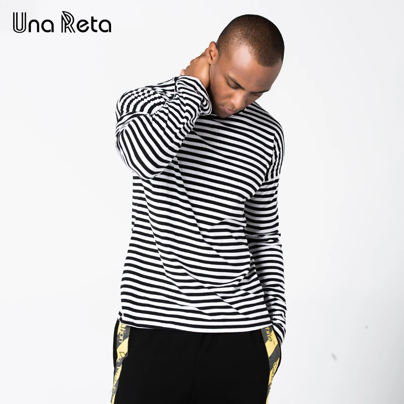 Una Reta T shirt Men New Arrivals Striped T-shirt Fashion summer casual long sleeve t shirts Black and Red Slim fit tops
Una Reta T shirt Men New Arrivals Striped T-shirt Fashion summer casual long sleeve t shirts Black and Red Slim fit tops