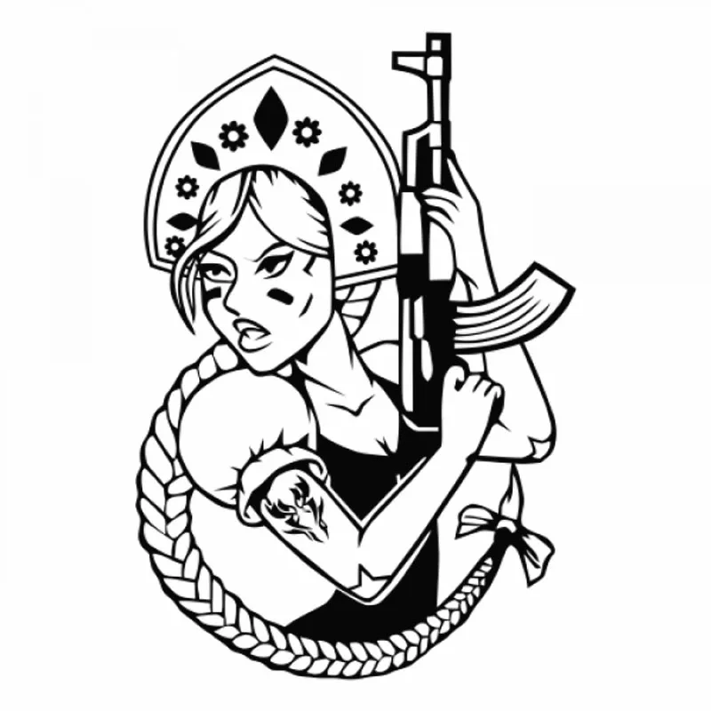 30*21cm Russian Girl Car Sticker Roof Decor Window Rear Windshield Russia Theme Decal Stickers Waterproof CL059
30*21cm Russian Girl Car Sticker Roof Decor Window Rear Windshield Russia Theme Decal Stickers Waterproof CL059