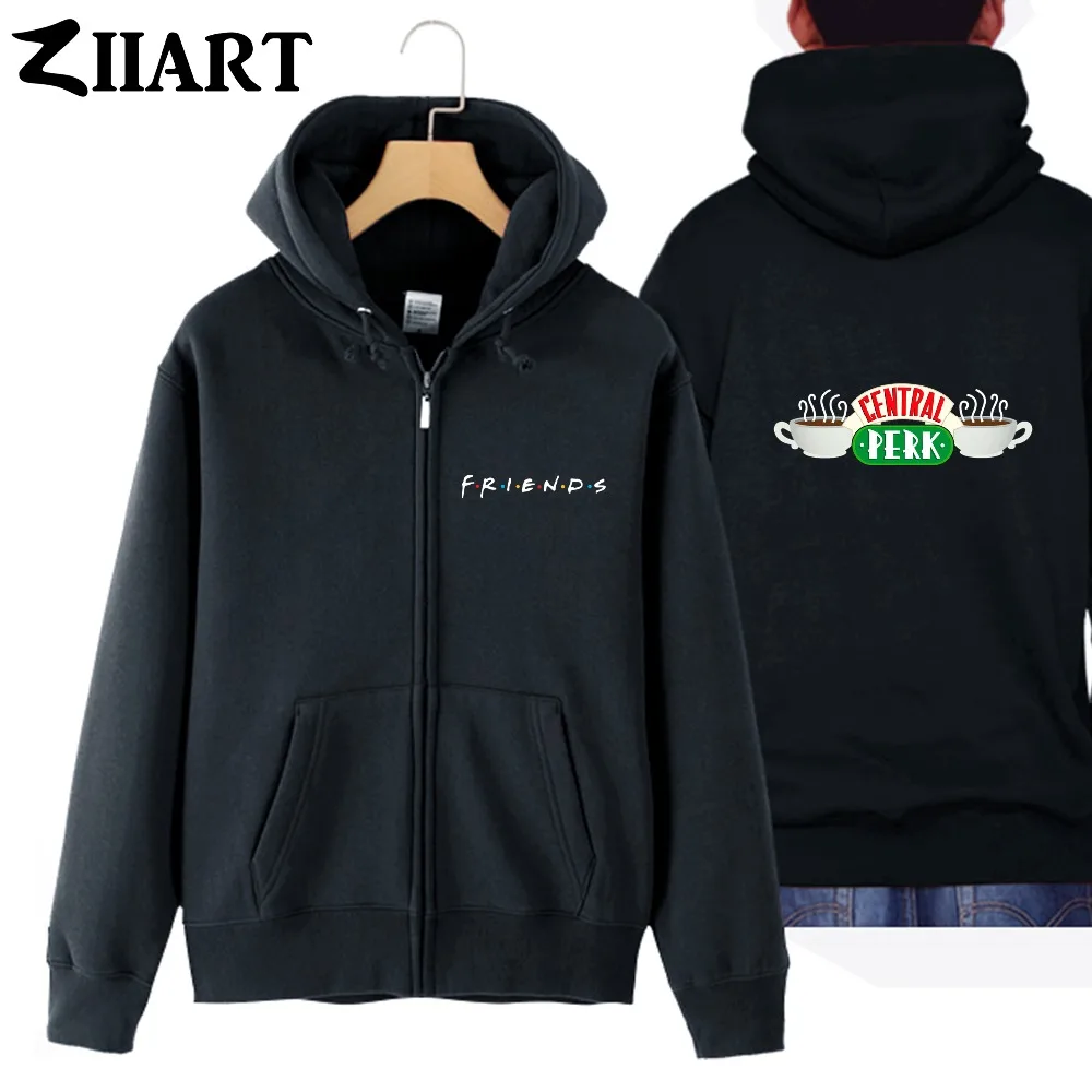 central perk Cafe friends tv show logo couple clothes boy man male cotton full zip hooded Coats Jackets
central perk Cafe friends tv show logo couple clothes boy man male cotton full zip hooded Coats Jackets