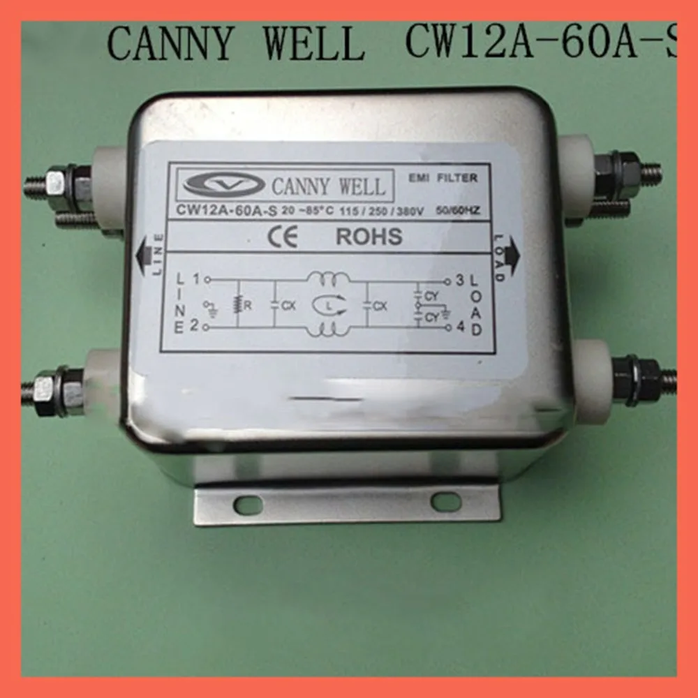 CW12A-60A-S 110-250-380V 60A,ac power filter large current Power purification EMI r supply filter Electrical Equipment Adapters
CW12A-60A-S 110-250-380V 60A,ac power filter large current Power purification EMI r supply filter Electrical Equipment Adapters