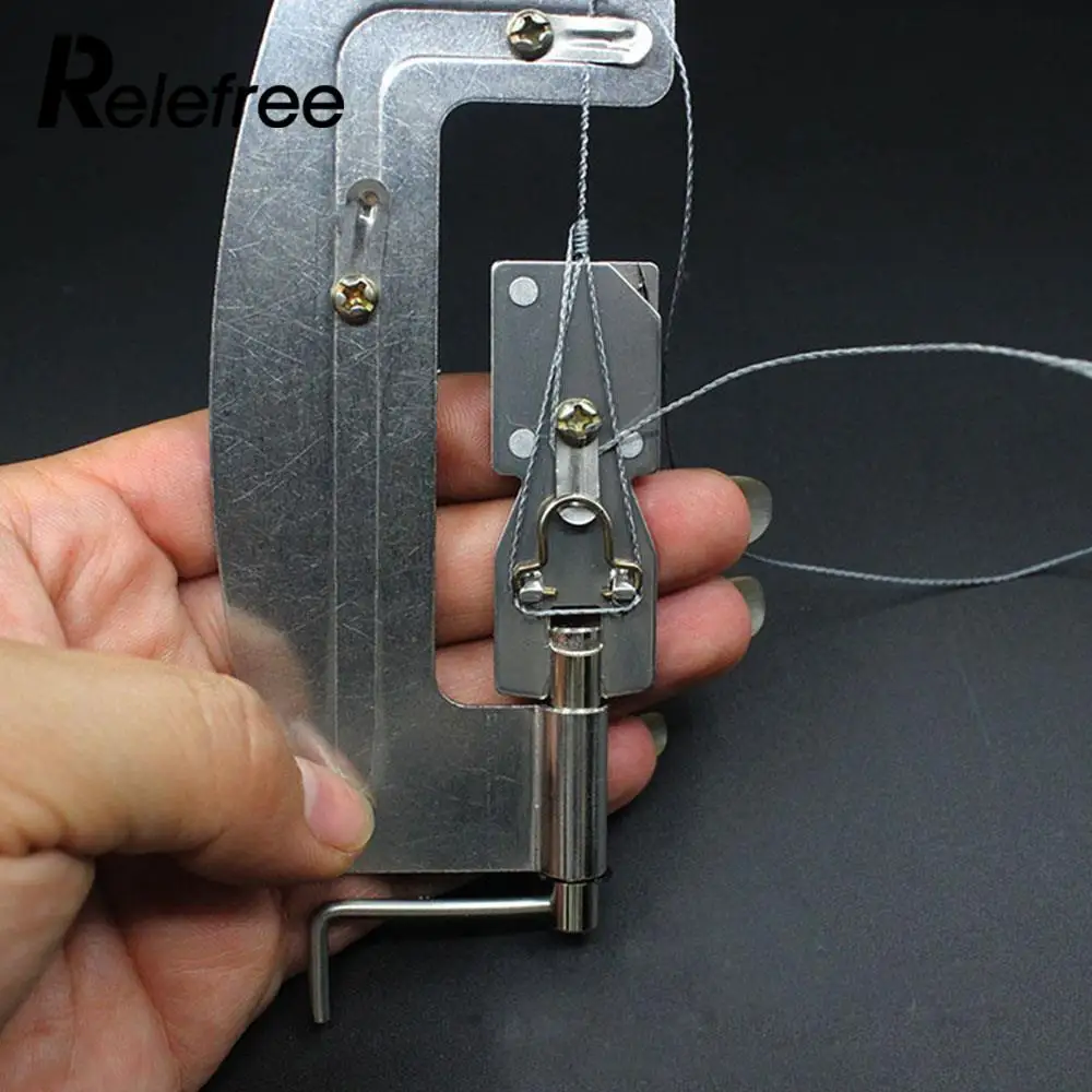 Stainless Steel Semi Automatic Machine Fish Line Hooking Device Practical Semi Automatic Hook Fast Hook Tying Hooks
Stainless Steel Semi Automatic Machine Fish Line Hooking Device Practical Semi Automatic Hook Fast Hook Tying Hooks
