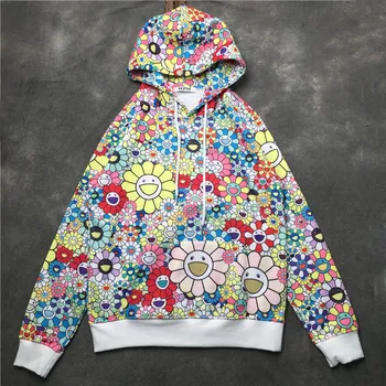 New 19ss Men sunflower Smile Hoodies Hoody hooded Sweatshirts velvet Cotton Drake Thick Fleece Street Hip hop #H63
New 19ss Men sunflower Smile Hoodies Hoody hooded Sweatshirts velvet Cotton Drake Thick Fleece Street Hip hop #H63