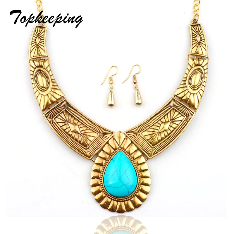 Topkeeping Brand Vintage Rhinestone Necklace Earrings Set Statement Necklace Earring Jewelry Sets Luxury Costume Wedding Jewelry
Topkeeping Brand Vintage Rhinestone Necklace Earrings Set Statement Necklace Earring Jewelry Sets Luxury Costume Wedding Jewelry