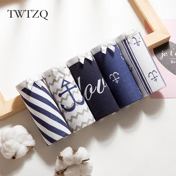 TWTZQ Sexy Panties For Women Underwear Navy Style Cotton Briefs Anchor Print Breathable Female Lingerie Underpants
TWTZQ Sexy Panties For Women Underwear Navy Style Cotton Briefs Anchor Print Breathable Female Lingerie Underpants