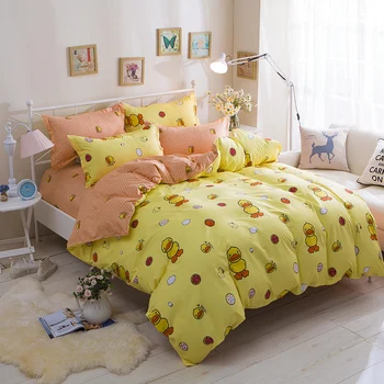 100% bamboo fiber dedding set super soft ultra soft zipper duvetcover king Cute little yellow duck bedlinen victoria bedclothes
100% bamboo fiber dedding set super soft ultra soft zipper duvetcover king Cute little yellow duck bedlinen victoria bedclothes