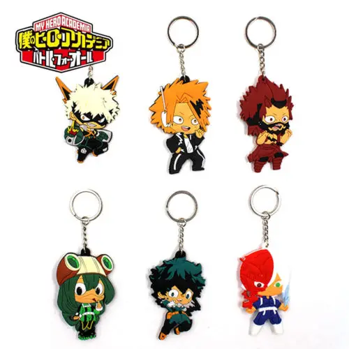 My Hero Academia Izuku Midoriya Katsuki Bakugou Shoto Todoroki Tsuyu Asui PVC Pendant Keychain Keyring Ornament Cosplay Gift Hot
My Hero Academia Izuku Midoriya Katsuki Bakugou Shoto Todoroki Tsuyu Asui PVC Pendant Keychain Keyring Ornament Cosplay Gift Hot