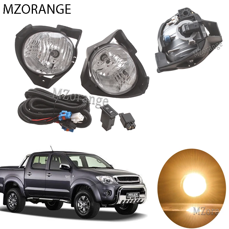 Fog Light Lamp For Toyota Hilux 2008 2009 2010 2011 Replacement Front Bumper Fog Light Lamp Kit With Harness Bulb Switch Styling
Fog Light Lamp For Toyota Hilux 2008 2009 2010 2011 Replacement Front Bumper Fog Light Lamp Kit With Harness Bulb Switch Styling
