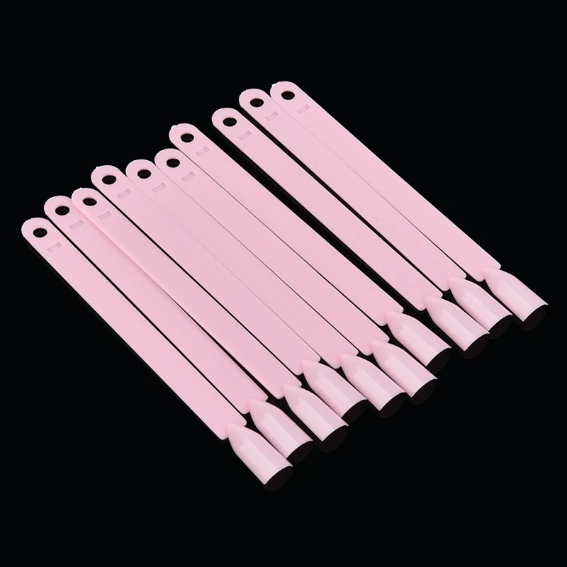 50Pcs Pink False Nail Tips Acrylic UV Color Card Fan Manicure Nail Art Practice Display Tool
50Pcs Pink False Nail Tips Acrylic UV Color Card Fan Manicure Nail Art Practice Display Tool