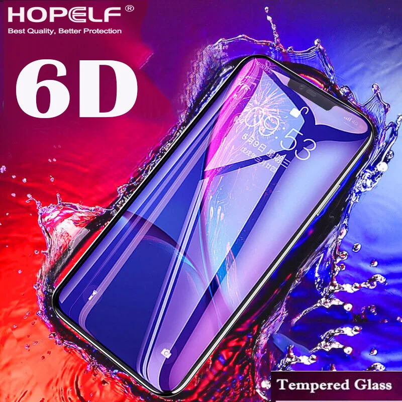Защитное стекло 6D для Huawei Honor 8X/P20 Pro/Mate 10/20/Honor 9 Lite/7X/Nova 3/3i|Защитные стёкла и плёнки| |