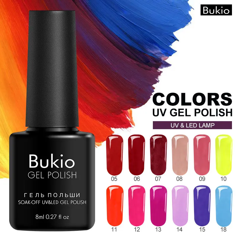 Bukio French Manicure Primer for Nails Under Gel-lacquer 29 Pure Colors Vernis Semi Permanent Uv Led Lamp Natural Nail Polish
Bukio French Manicure Primer for Nails Under Gel-lacquer 29 Pure Colors Vernis Semi Permanent Uv Led Lamp Natural Nail Polish