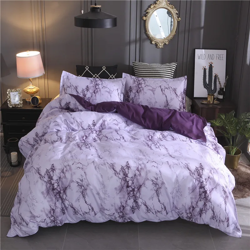 Marble Bedding Sets Duvet Cover Set 2/3pcs Bed Set Queen King Quilt Cover Bed linen (No Sheet No Filling)
Marble Bedding Sets Duvet Cover Set 2/3pcs Bed Set Queen King Quilt Cover Bed linen (No Sheet No Filling)