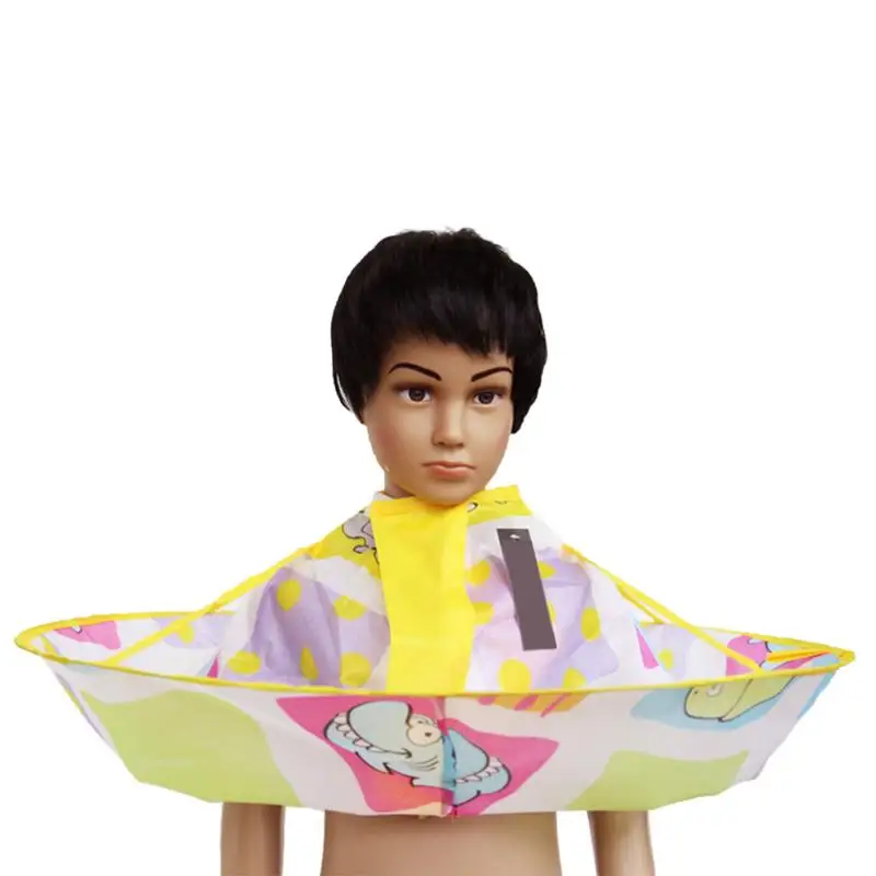 Dia 60cm Foldable Haircut Gown Apron Barber Cape Salon Family Kids Haircut Umbrella Hairdresser Hair Cutting Capes Cloak
Dia 60cm Foldable Haircut Gown Apron Barber Cape Salon Family Kids Haircut Umbrella Hairdresser Hair Cutting Capes Cloak