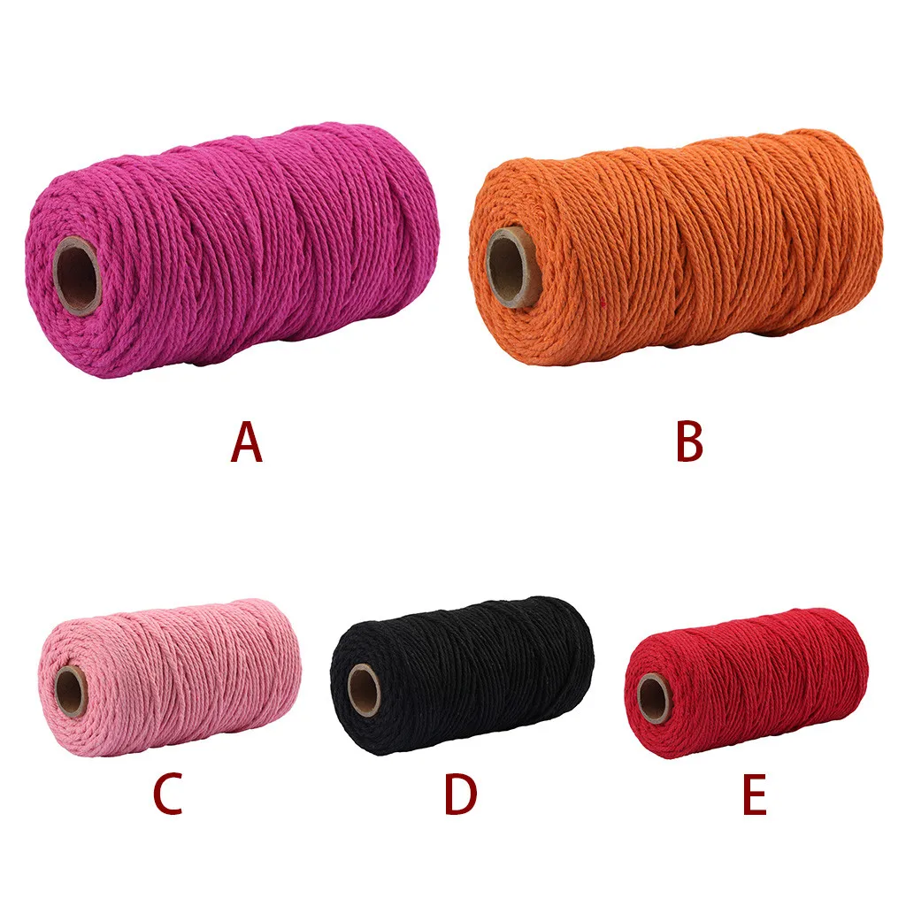 3.5MM x 100M Macrame Cotton Cord for Wall Hanging Dream Catcher Natural Cotton Twisted Cord Rope Craft DIY Handmade Home Supply
3.5MM x 100M Macrame Cotton Cord for Wall Hanging Dream Catcher Natural Cotton Twisted Cord Rope Craft DIY Handmade Home Supply