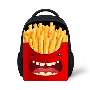 Funny French fries hot dog Style children backpacks kindergarten baby school back pack bag cool frog print mochila feminina bags
Funny French fries hot dog Style children backpacks kindergarten baby school back pack bag cool frog print mochila feminina bags