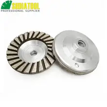 SHDIATOOL 2pcs M14 Thread Dia 4"/100mm Aluminum Based Diamond Grinding Cup Wheel #100 Grinding Disc Granite marble Diamond Wheel
SHDIATOOL 2pcs M14 Thread Dia 4"/100mm Aluminum Based Diamond Grinding Cup Wheel #100 Grinding Disc Granite marble Diamond Wheel