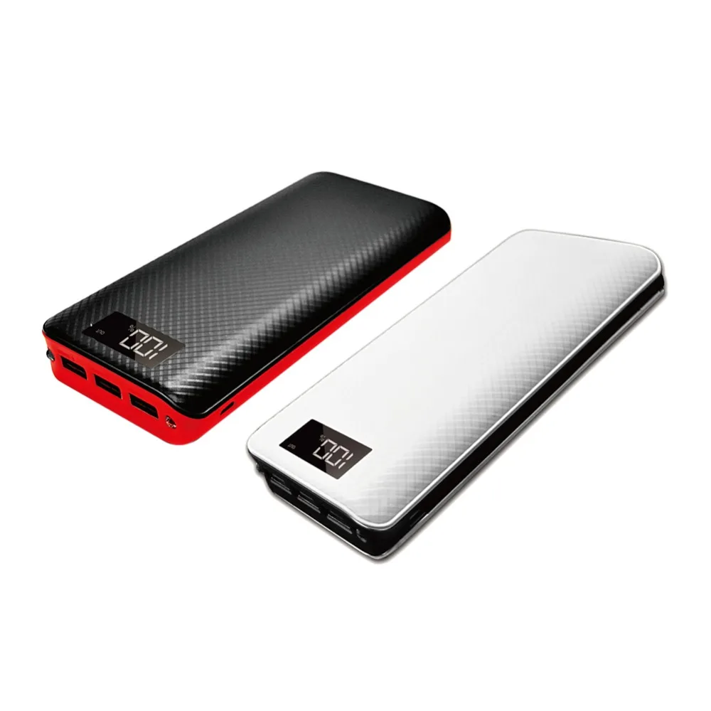 Внешний аккумулятор 5 В 3 порта USB зарядное устройство 8*18650 мобильный телефон DIY