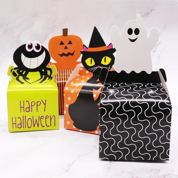 10pcs Halloween Pumpkin Cat Spider Ghost Candy Box Case Cookie Chocolate Gift Box For Baby Shower Birthday Wedding Party Decor
10pcs Halloween Pumpkin Cat Spider Ghost Candy Box Case Cookie Chocolate Gift Box For Baby Shower Birthday Wedding Party Decor