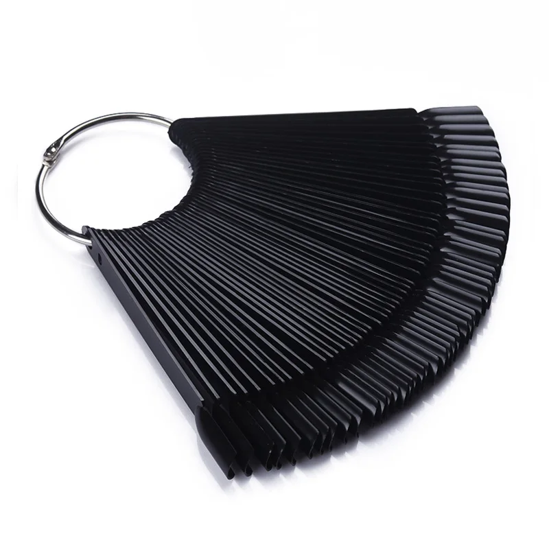 50Pcs Black Color False Full Nail Tips UV Gel Polish Stickers Display Nail Art Decoration Practice Display Stick Tools
50Pcs Black Color False Full Nail Tips UV Gel Polish Stickers Display Nail Art Decoration Practice Display Stick Tools