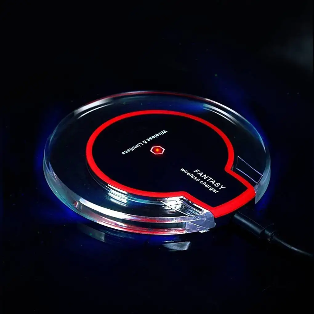 Crystal K9 Wireless Charger For iphone X Mobile Phone Qi Fast Charge Wireless Charging Base Transmitter Round
Crystal K9 Wireless Charger For iphone X Mobile Phone Qi Fast Charge Wireless Charging Base Transmitter Round