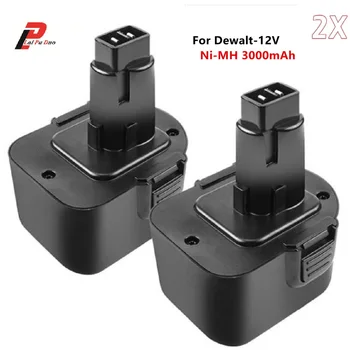 2PCS 12V 3000mAh Ni-MH Rechargeable Power Tools Replacement Battery for Dewalt DE9071 DE9074 DE9075 DC9071 DE9037 DE9501 Drill
2PCS 12V 3000mAh Ni-MH Rechargeable Power Tools Replacement Battery for Dewalt DE9071 DE9074 DE9075 DC9071 DE9037 DE9501 Drill