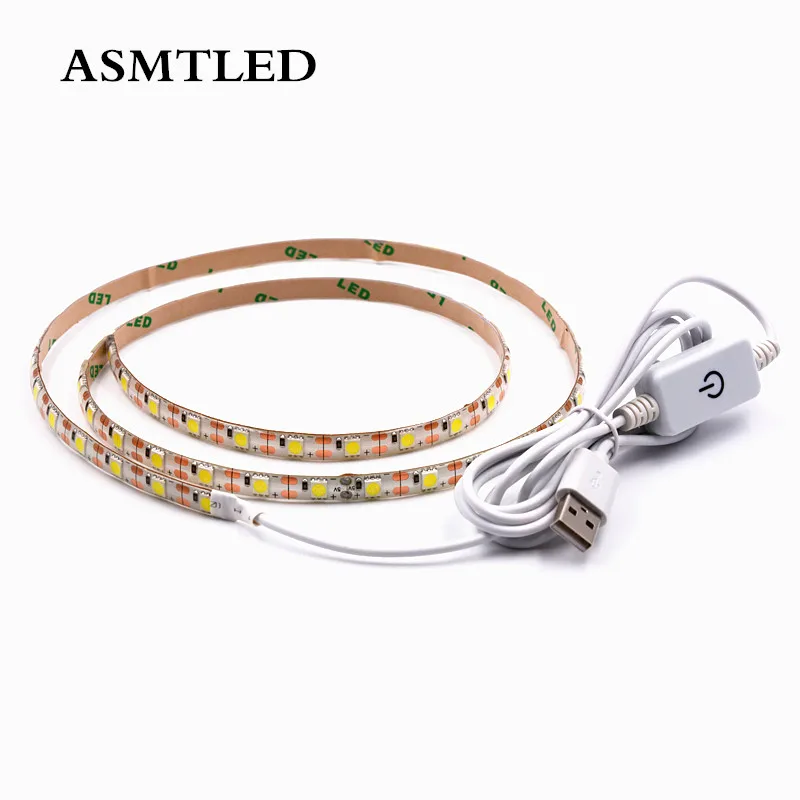 DC 5V USB LED Lamp Battery Powered Touch Dimmer Switch Not Waterproof 5050/3528 Warm White Flexible Strip TV Background Lighting
DC 5V USB LED Lamp Battery Powered Touch Dimmer Switch Not Waterproof 5050/3528 Warm White Flexible Strip TV Background Lighting