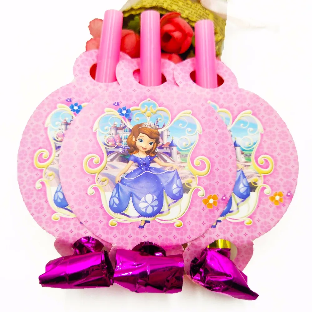 6pcs/Set Princess Sofia Party Noise Maker Blowout Cartoon Theme Kid Birthday Party Supplies Cartoon Decoration Horn
6pcs/Set Princess Sofia Party Noise Maker Blowout Cartoon Theme Kid Birthday Party Supplies Cartoon Decoration Horn