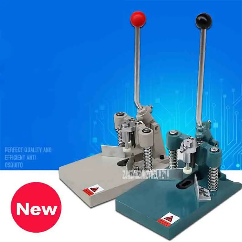 Новый YJ 610 ручной круглый Угловой станок R6 и R10 Угловое лезвие чугун с давлением