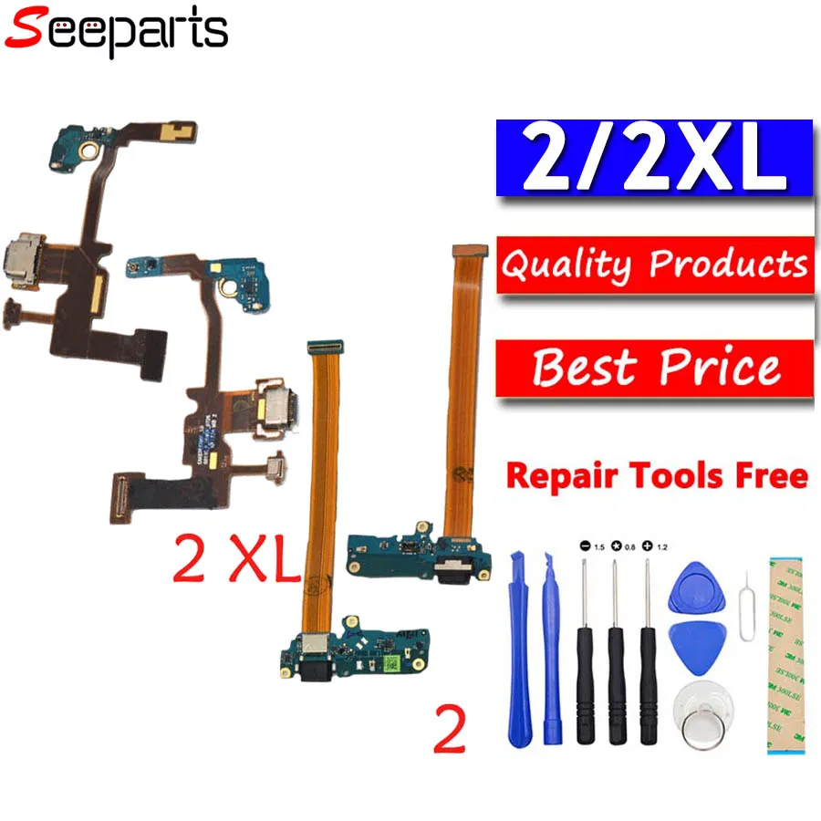 100% Tested For Google Pixel 2 / Pixel 2 XL USB Charging Dock Port With Microphone PCB Flex Cable Replacement Parts + Tools
100% Tested For Google Pixel 2 / Pixel 2 XL USB Charging Dock Port With Microphone PCB Flex Cable Replacement Parts + Tools