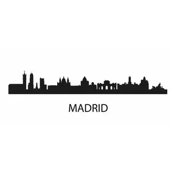 MADRID City Decal Landmark Skyline Wall Stickers Sketch Decals Poster Parede Home Decor Sticker
MADRID City Decal Landmark Skyline Wall Stickers Sketch Decals Poster Parede Home Decor Sticker