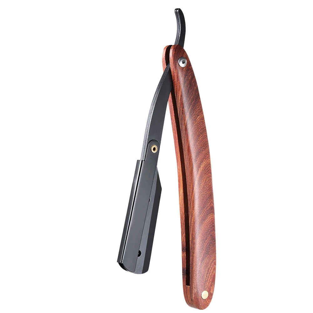 Men Shaving Straight Edge Razor Stainless Steel Manual Razor Wooden Handle Folding Shaving Knife Shave Beard Cutter Pouch
Men Shaving Straight Edge Razor Stainless Steel Manual Razor Wooden Handle Folding Shaving Knife Shave Beard Cutter Pouch