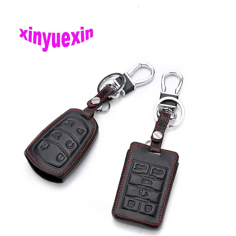 Xinyuexin Leather Car Key Cover Case For Cadillac CTS ATS 28T CTS-V coupe SRX Escalade Remote Key Jacket With Keychain No Logo
Xinyuexin Leather Car Key Cover Case For Cadillac CTS ATS 28T CTS-V coupe SRX Escalade Remote Key Jacket With Keychain No Logo