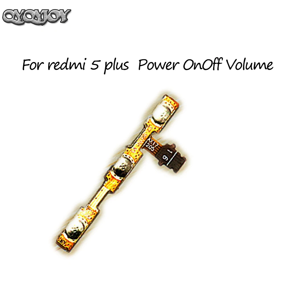 New Power Volume Button Flex Cable For Xiaomi for Redmi 5 Plus Replacement parts for redmi 5 plus Power On/Off Volume Button
New Power Volume Button Flex Cable For Xiaomi for Redmi 5 Plus Replacement parts for redmi 5 plus Power On/Off Volume Button