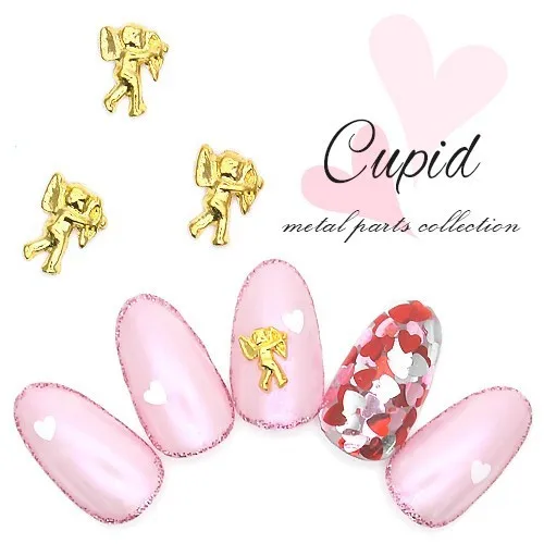 50pcs/pack New Japanese 3D Nail Art Decorations Alloy Nail Accessories Kawaii Angel DIY Nail Tools Supplies Metal Nail Parts
50pcs/pack New Japanese 3D Nail Art Decorations Alloy Nail Accessories Kawaii Angel DIY Nail Tools Supplies Metal Nail Parts