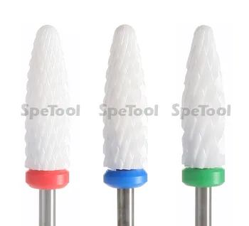 SpeTool Ceramic Nail Drill Bit Long Flame Shape Accessory For Electric Manicure Machine Removing Gel Pro Nail Art Salon Tool
SpeTool Ceramic Nail Drill Bit Long Flame Shape Accessory For Electric Manicure Machine Removing Gel Pro Nail Art Salon Tool