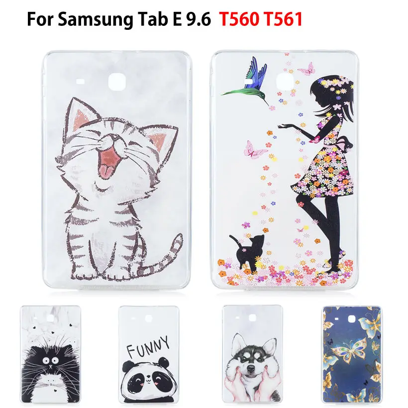 Fashion painted TPU Soft Case For Samsung Galaxy Tab E 9.6 inch T560 SM-T560 T561 Cover Cases Funda Silicone Shell Capa 
Fashion painted TPU Soft Case For Samsung Galaxy Tab E 9.6 inch T560 SM-T560 T561 Cover Cases Funda Silicone Shell Capa