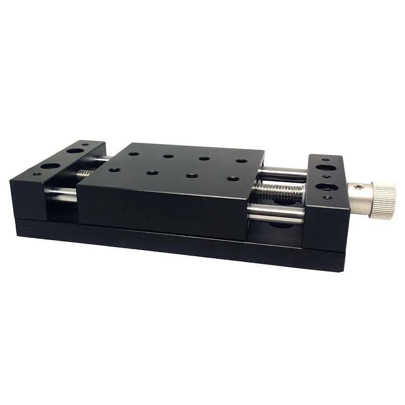 PT-S40 manual one-dimensional translation table, slide table, stroke 40-80mm, center bearing 10-9kg size 80*80mm
PT-S40 manual one-dimensional translation table, slide table, stroke 40-80mm, center bearing 10-9kg size 80*80mm