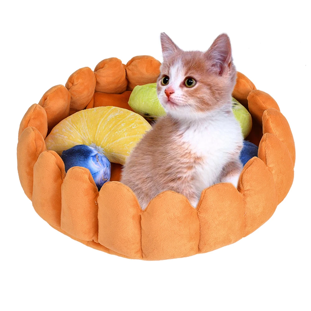 Pet Plush Cat Dog Mat Kennel Cat Litter Pet Supplies Pet Litter Fruit Tart Bed Mat Kennel Plush Cozy Nest For Small Medium Dogs
Pet Plush Cat Dog Mat Kennel Cat Litter Pet Supplies Pet Litter Fruit Tart Bed Mat Kennel Plush Cozy Nest For Small Medium Dogs
