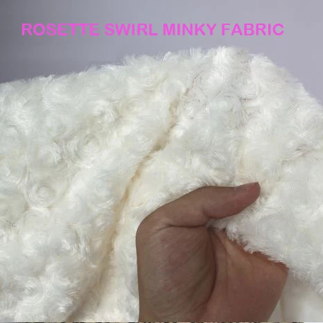 Ivory ROSE/ROSETTE SWIRL MINKY FABRIC CUDDLE VELBOA , plush fabric, rosebud fabric. patchwork fabric 150*50cm/pcs FREE SHIPPING
Ivory ROSE/ROSETTE SWIRL MINKY FABRIC CUDDLE VELBOA , plush fabric, rosebud fabric. patchwork fabric 150*50cm/pcs FREE SHIPPING