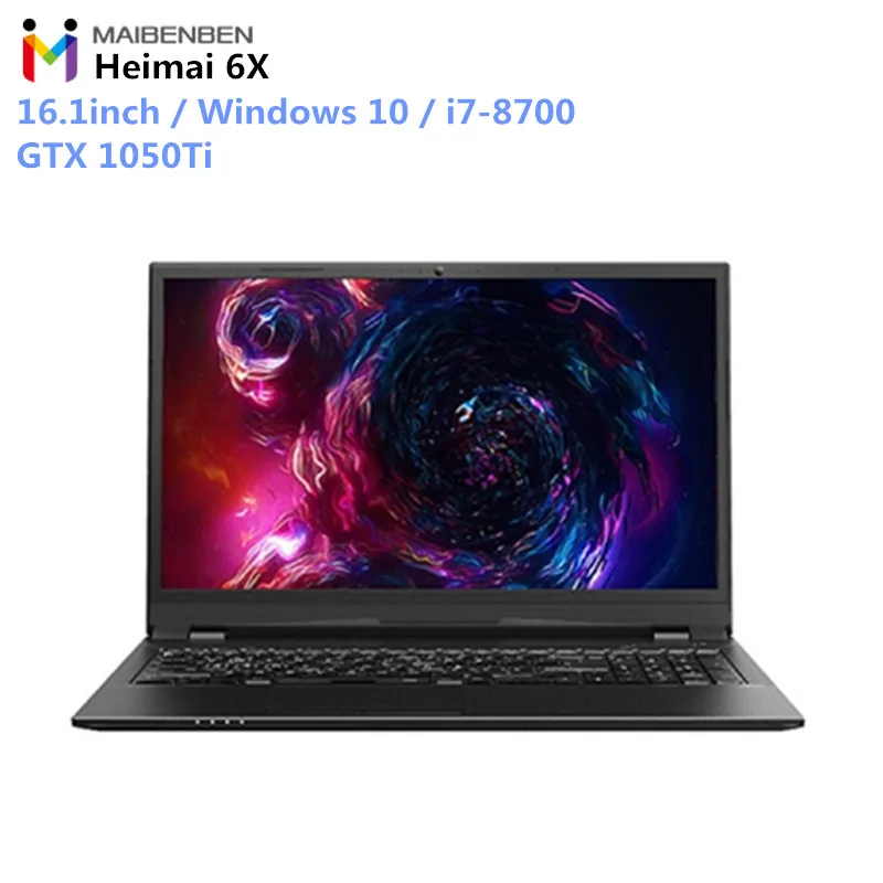 MAIBENBEN Heimai 6X Gaming Laptop 16.1inch Windows 10 Intel i7-8700 8GB/16GB RAM 240GB/480GB SSD PC GTX 1050Ti Game Computer
MAIBENBEN Heimai 6X Gaming Laptop 16.1inch Windows 10 Intel i7-8700 8GB/16GB RAM 240GB/480GB SSD PC GTX 1050Ti Game Computer