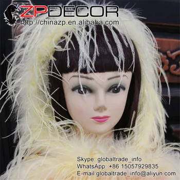 ZPDECOR Single Ply 2yards/lot Beautiful Good Quality Dyed Beige Ostrich Plume Feather Boa for Fashion Show and Carnival Show
ZPDECOR Single Ply 2yards/lot Beautiful Good Quality Dyed Beige Ostrich Plume Feather Boa for Fashion Show and Carnival Show